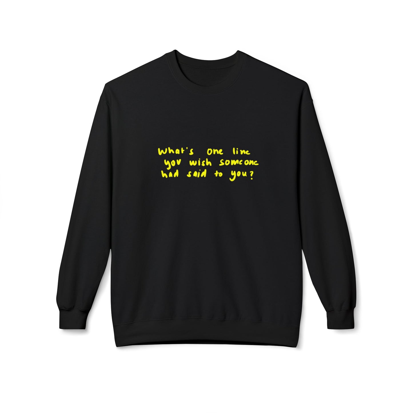 UNSAID WORDS crewneck sweatshirt