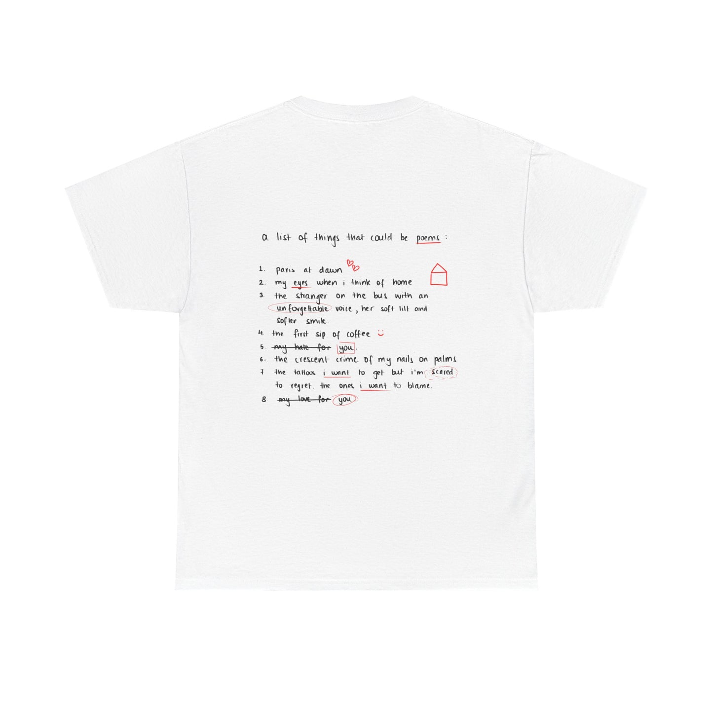 I AM A POET tee