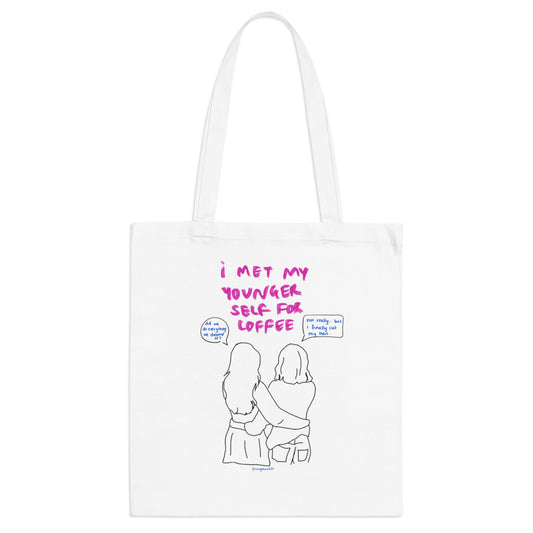 MY YOUNGER SELF tote bag