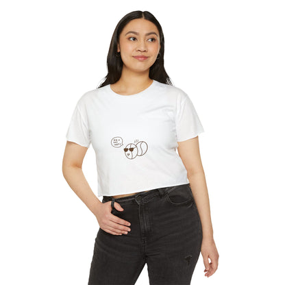 WW CAFE crop tee