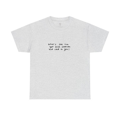UNSAID WORDS tee