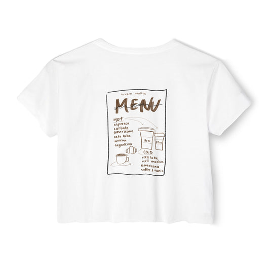 WW CAFE crop tee
