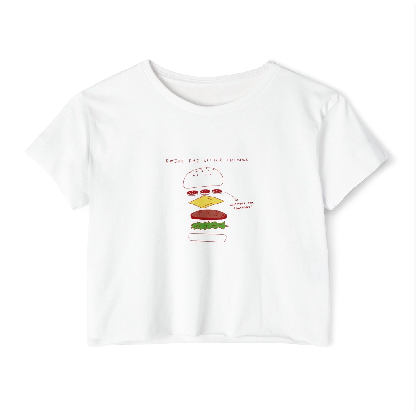 THE LITTLE THINGS crop tee