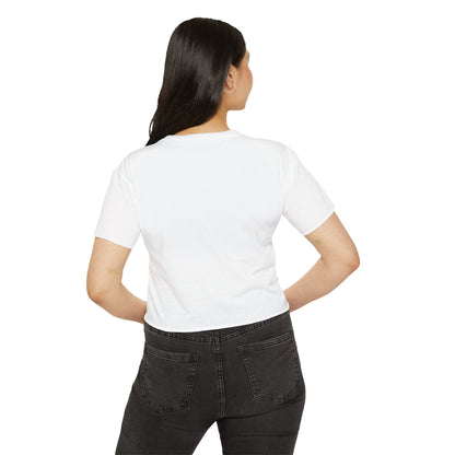LITTLE MISS ROMANCE READER crop tee