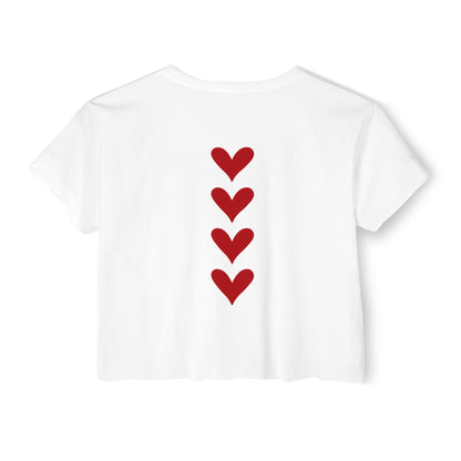 UNFINISHED crop tee