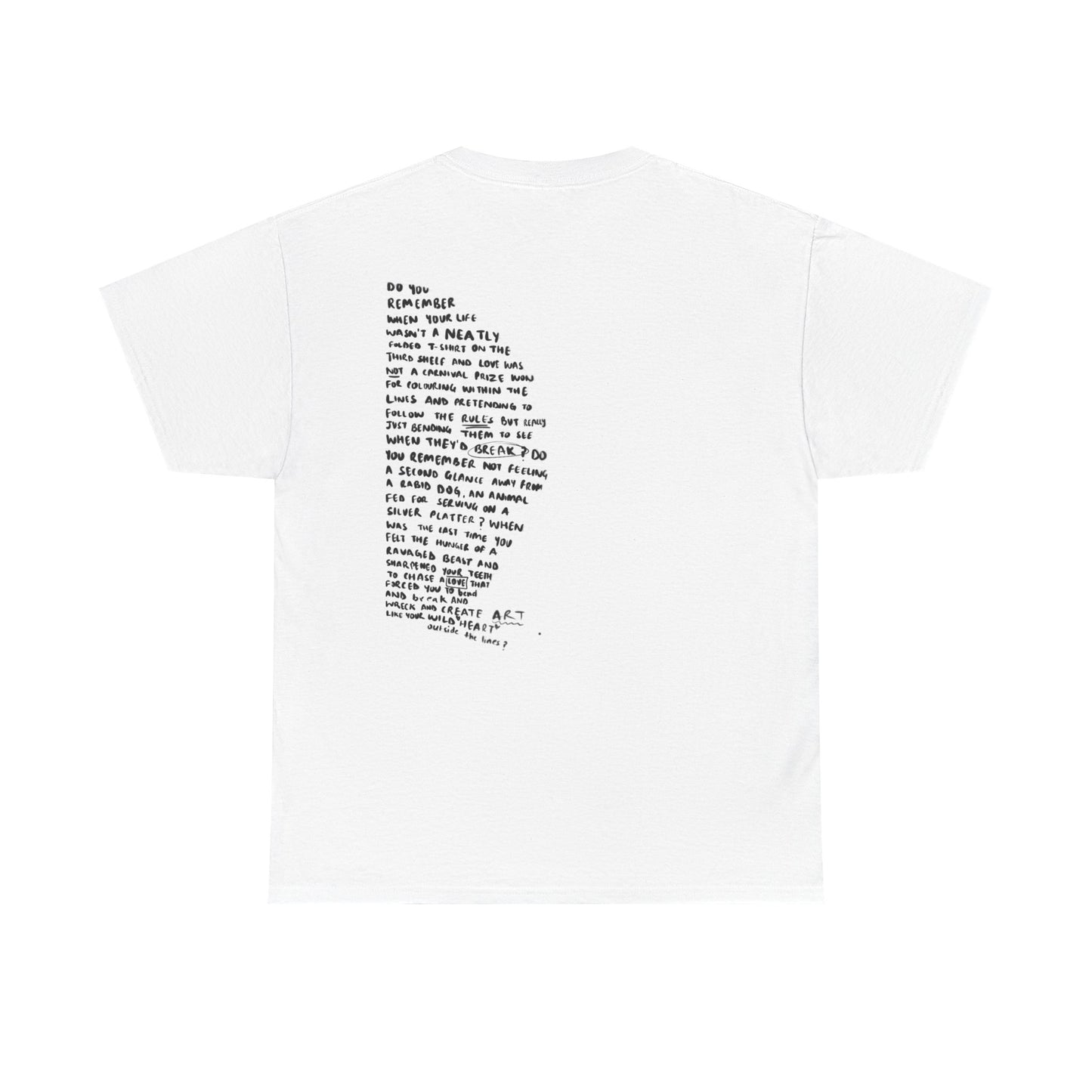 THE ART RULE tee
