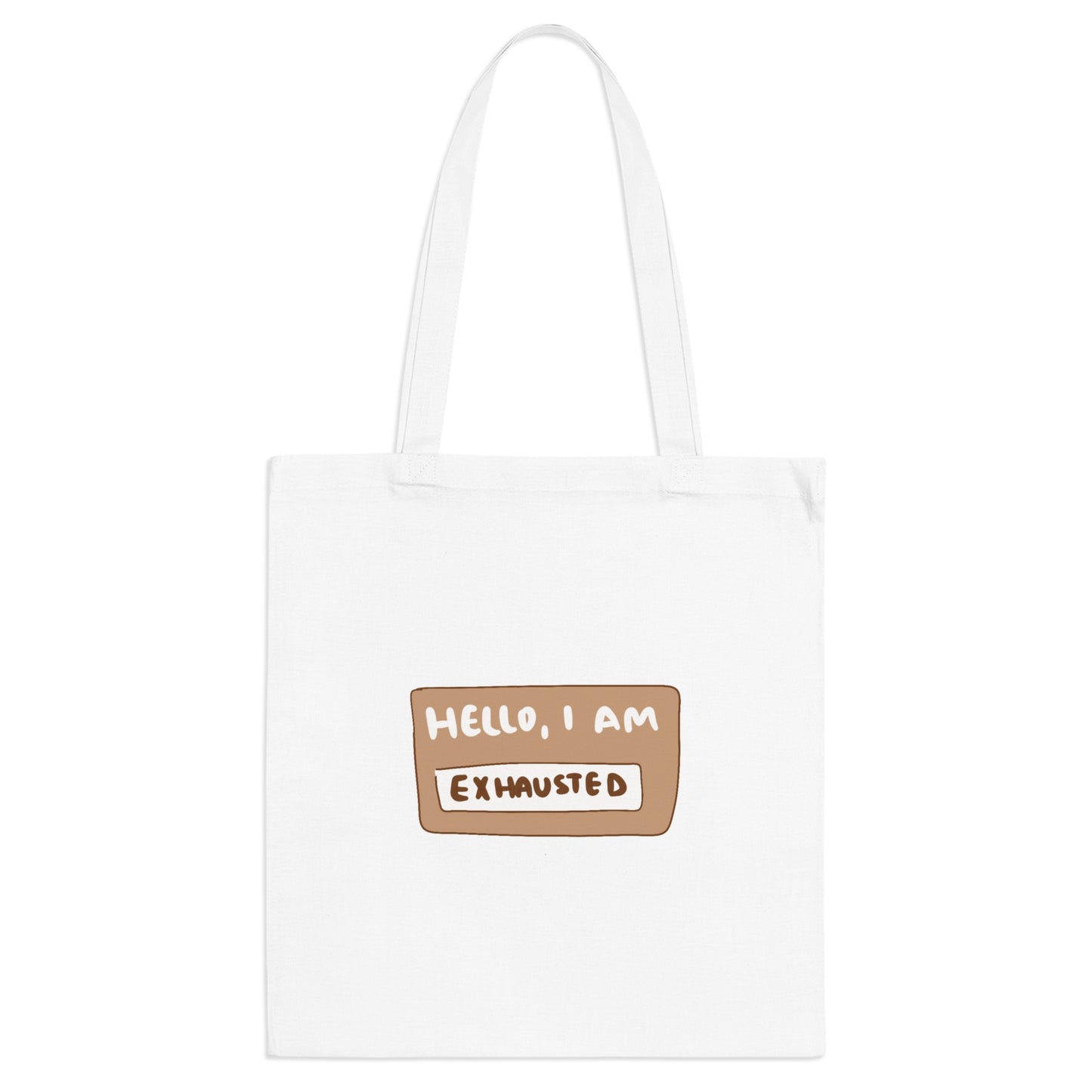 NAME TAG tote bag