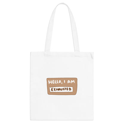 NAME TAG tote bag