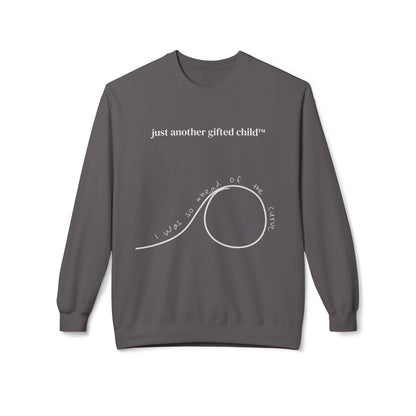 JUST ANOTHER GIFTED CHILD™ crewneck sweatshirt (swifties' version)