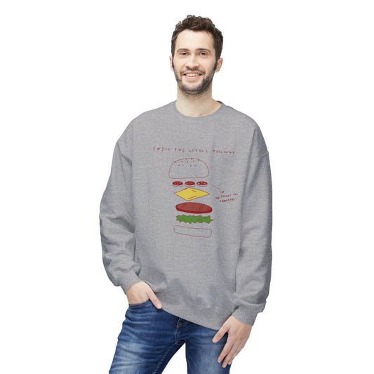 THE LITTLE THINGS crewneck sweatshirt