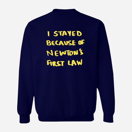 ACADEMIC VICTIM CORE crewneck sweatshirt